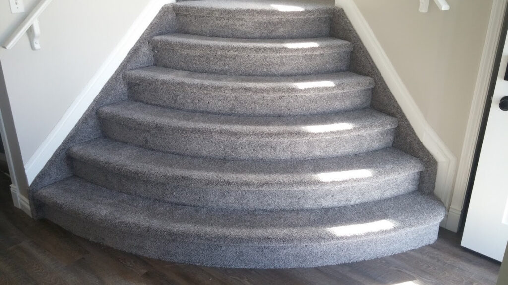 carpet on stairs