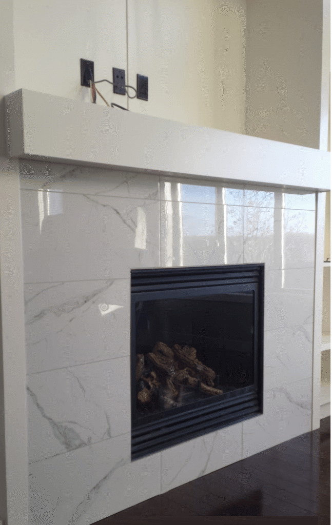 fireplace tile